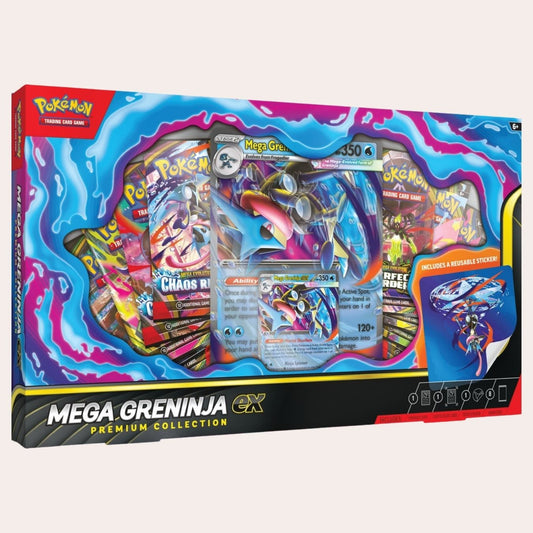 Pokemon Mega Greninja ex Premium Collection Box | Trading Card Game