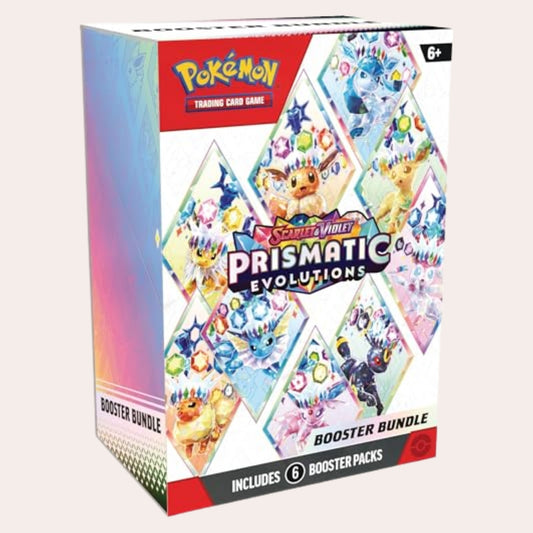 Pokemon Scarlet & Violet Prismatic Evolutions Booster Bundle | Trading Card Game