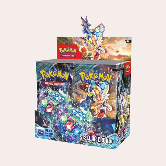 Pokemon Scarlet & Violet Stellar Crown Booster Box | Trading Card Game